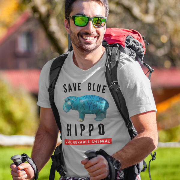 Save Blue Hippo™ Premium T-Shirt